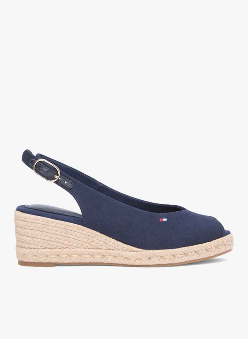TOMMY HILFIGER Hemp Slingback Wedge Espadrilles